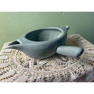 Vintage 40's Jack Spratt Fat and Lean Spouted Gravy Boat Farmhouse